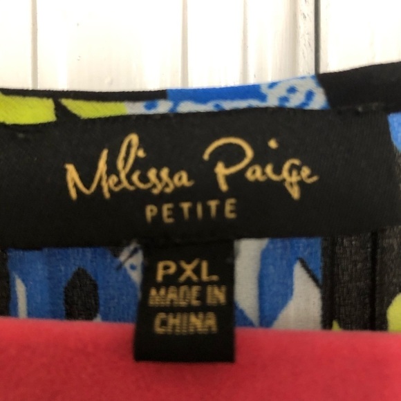 Melissa Paige Sheer Long Sleeve with Tie at Neck - Picture 5 of 7